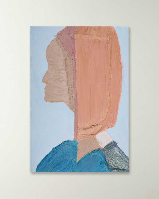 "Profile Series 4" Gallery-Wrapped Giclee by H. Scott